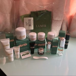 La Mer empty jars & bottles